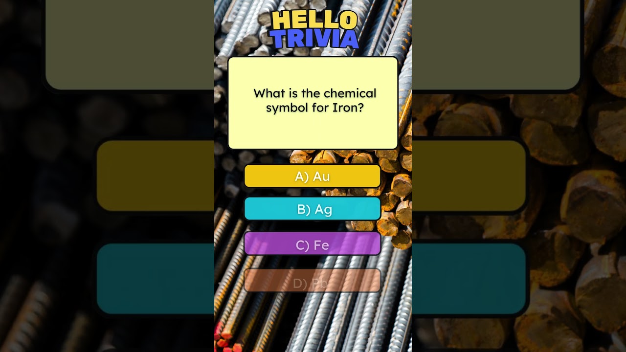 Quick 5 question Quiz! Test your knowledge! |  Science #1 #trivia #quiz #quiztime #generalknowledge