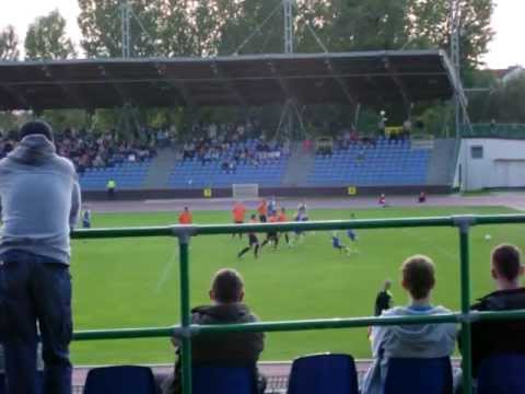 ZKS Elana Toruń - Chrobry Głogów 1:3 , 17.09.11 ,, bramka ,,