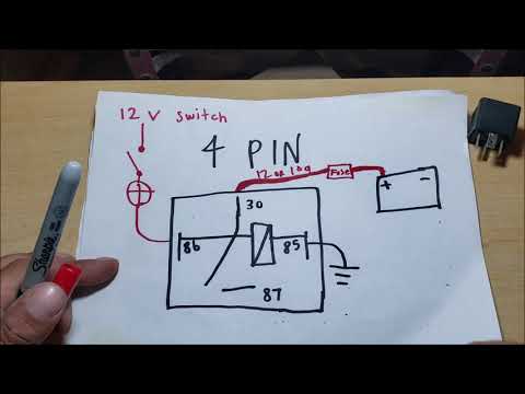 automotive 4 pin and 5 pin RELAY EXPLAINED which one?