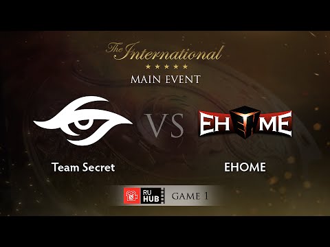 Secret -vs- EHOME, TI5 Main Event, WB Round 1, Game 1