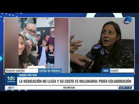 CHOVET | "TODOS POR FEDE", CAMPAÑA SOLIDARIA PARA COSTEAR SU TRATAMIENTO ONCOLÓGICO