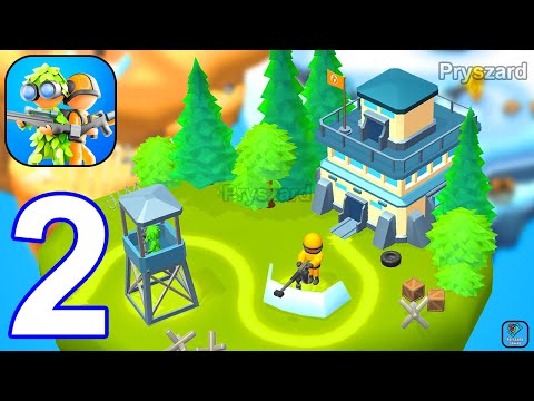 Army Defence - Gameplay Walkthrough Part 2 War Commander Base Defense level 4 (iOS, Android) - YouTube