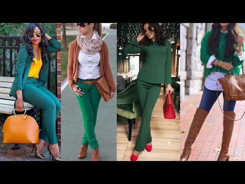 OUTFITS CON COLORES de moda QUE SE LLEVARAN este OTOÑO INVIERNO 2020 / 2021  /colores DE MODA