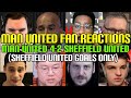 MAN UNITED FANS REACTION TO MAN UNITED 4-2 SHEFFIELD UNITED (Sheffield United Goals Only)