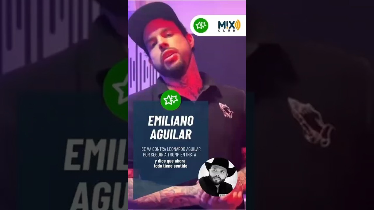 Emiliano Aguilar no perdona ni en Instagram, balconeó a su hermano