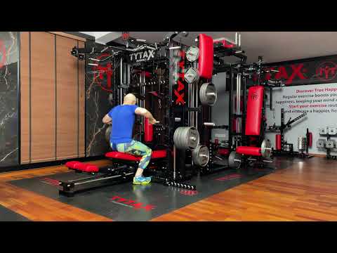 T1 X 27 I // BEST Home Gym: Quadriceps and Glute Workout | TYTAX Machine Workout #buildbackmuscles