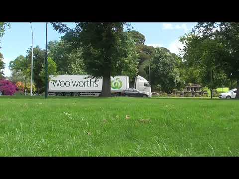 Woolworths truck Alexandra Ave