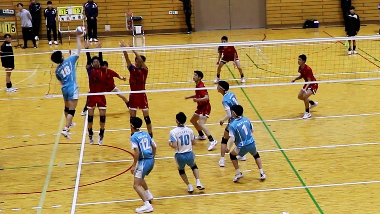 【近畿私学大会2025】清風 vs 洛南　 第２セット　＜男子バレーボール＞