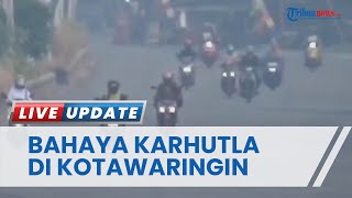 Kualitas Udara Menurun, Warga Diimbau Pakai Masker Pasca Kabut Asap Karhutla di Kotawaringin Timur