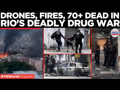 RIO WAR Erupts: 70+ Dead In Largest Anti-Drug Raid