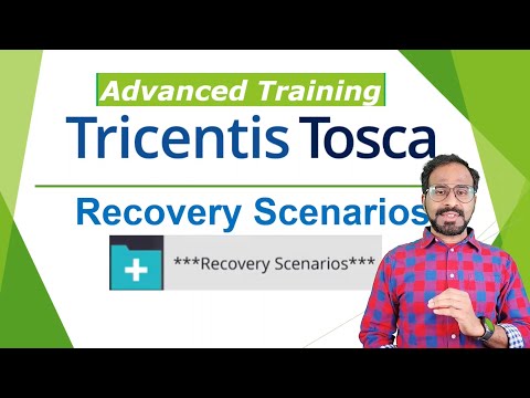TRICENTIS Tosca 16.0 - Lesson 20 | Recovery Scenarios | Recovery Scenarios TestCase &TestStep Level