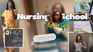 nursing school diaries ❤︎ S3, Ep:1 | job interview, new scrubs, my 1st sponsorship!!