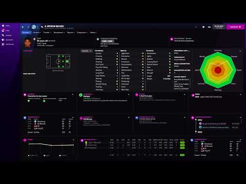 Myron Boadu in FM22 Full Player profile