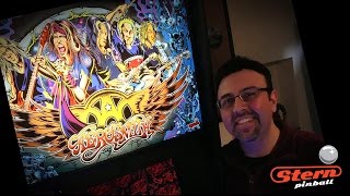 A Cool New Pinball Is In! "AEROSMITH"
