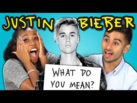 【超爆笑】年輕人對小賈斯汀-What Do You Mean的反應 (Teens React to Justin Bieber - What Do You Mean?)