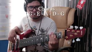 KuasaMu terlebih besar - NDC Worship ( bass cover vicky arif setiawan )