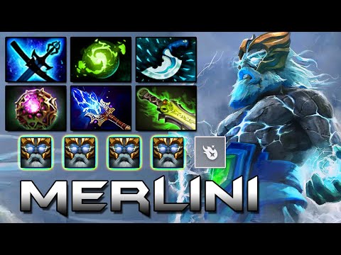Merlini - Serial Killer ZEUS Global Damage | Dota 2 IMMORTAL RANK!