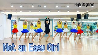 Not an Easy Girl Line Dance (High Beginner)