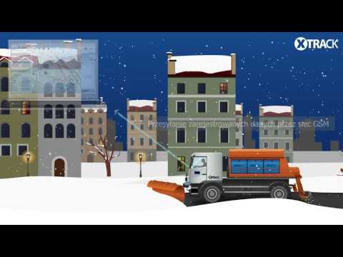 Akcja zima z systemem monitoringu pojazdów i maszyn XTrack