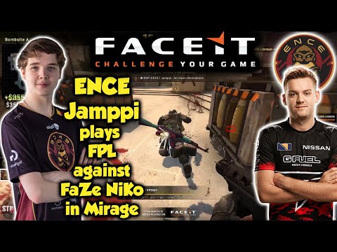 ENCE Jamppi plays FPL vs FaZe NiKo in Mirage