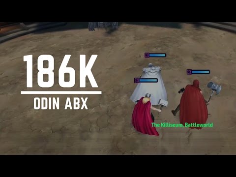 [Marvel Future Fight] ABX Universal/Hero Day 186k - Odin!
