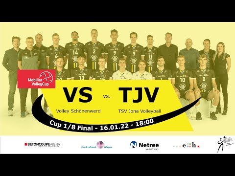 Volley Schönenwerd vs. TSV Jona Volleyball, Mobiliar Volley Cup 1/8 Final, 16.01.2022, 18.00 Uhr