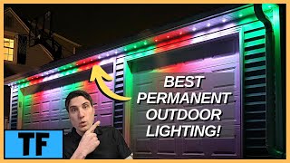 Best Permanent Outdoor Lights! (Lumary) | DIY How To Install EASY Holiday Lighting!