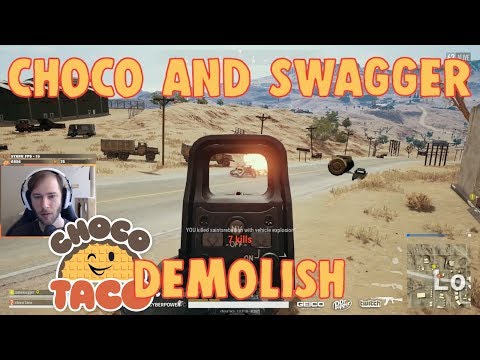 chocoTaco is the One who Demolishes - PUBG Game Recap