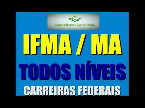 IFMA MARANHÃO CONCURSO PÚBLICO PROVAS QUESTÕES SIMULADO CURSO APOSTILA INSTITUO FEDERAL MA
