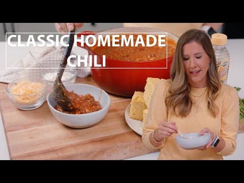 Classic Homemade Chili