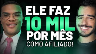 ELE MORA NA ROÇA E FATURA + DE 10 MIL POR MÊS COMO AFILIADO (Soltou o Ouro!)