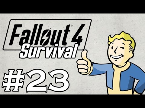 Let's Play Fallout 4 - [SURVIVAL - NO FAST TRAVEL] - Part 23 - Repair Bobblehead