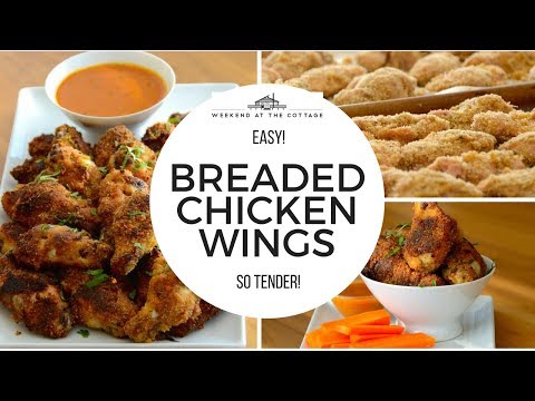 BREADED CHICKEN WINGS | Tasty & Easy!