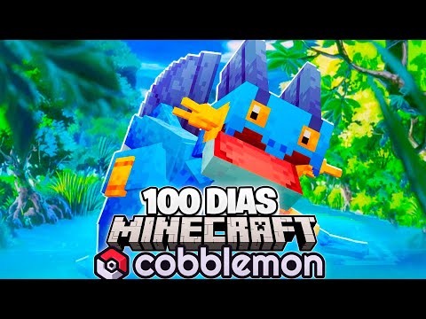 I survived 100 DAYS in COBBLEMON against my RIVAL