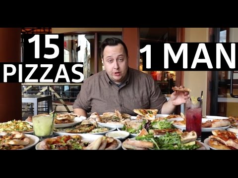 Comendo cada maldita pizza California Pizza Kitchen