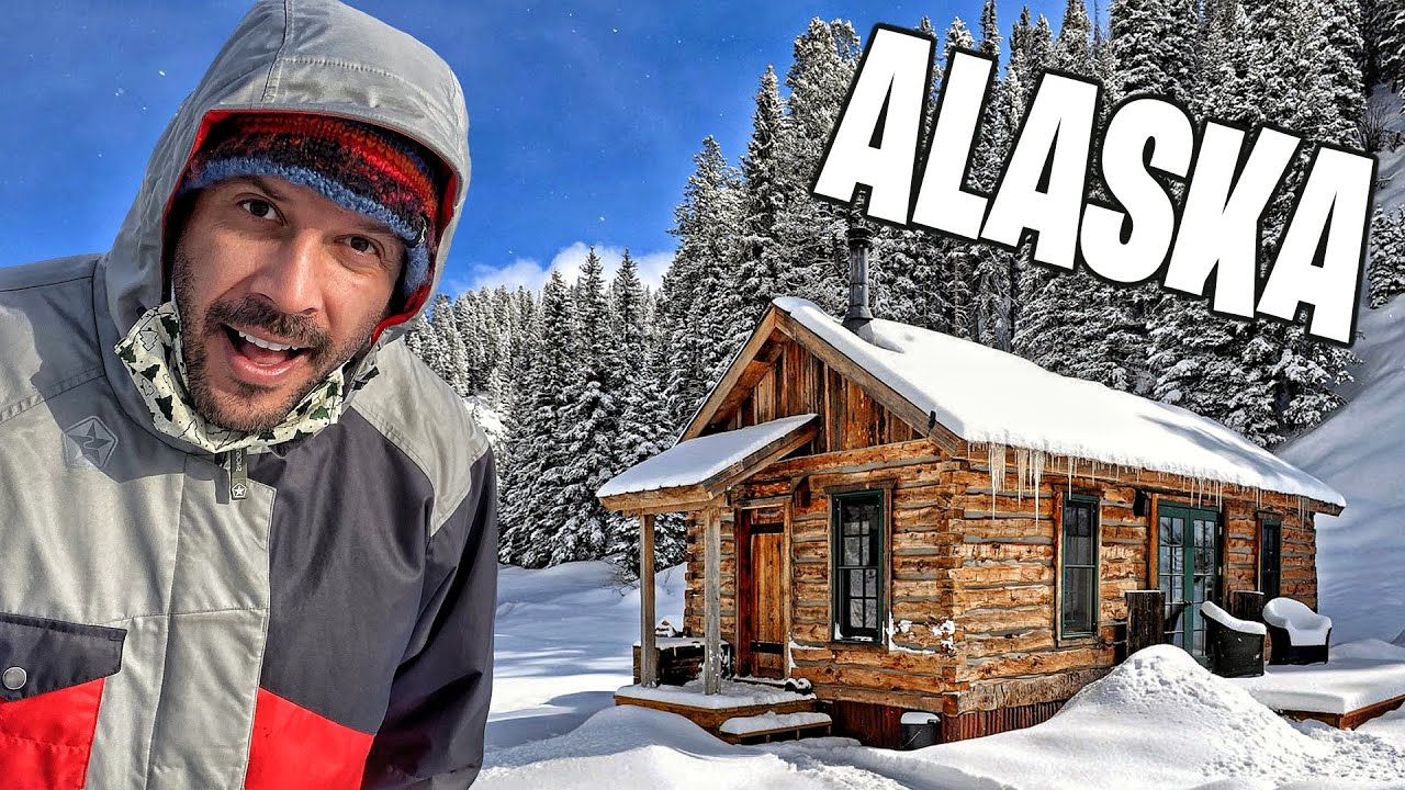 MUITO FRIO na CASA da MONTANHA | INVERNO no ALASCA
