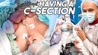 WHAT TO EXPECT During + After A C-SECTION | EVERYTHING I Know After TWO C-Sections | 2021