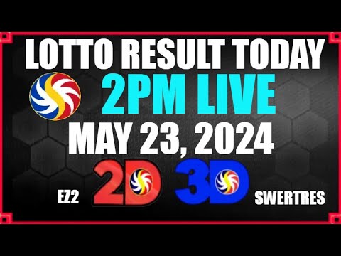 Lotto Result Today 2pm May 23, 2024 Ez2 Swertres Results