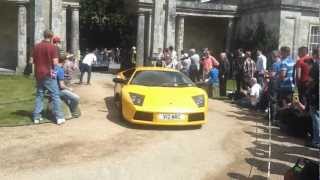 preview picture of video 'Wilton House Super Car Show Entry Parade 2012'