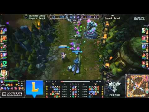 NACL Season 1 Playoffs - Quarterfinals: Determined Gaming vs. vVv Gaming Game #1