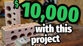 Make Money Woodworking. Beginners Woodworking Project.
