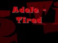 Tired de Adele