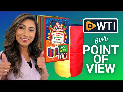 CWLAKON Potato Sack Race Bags - WTI product video review