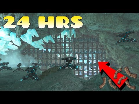 SOLO Spending 24 Hrs on A Fibercraft Server - Claimed Carno Cave This What Happens... | Ark PvP