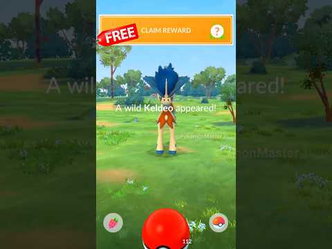 Free Keldeo from Special Research in Pokemon GO