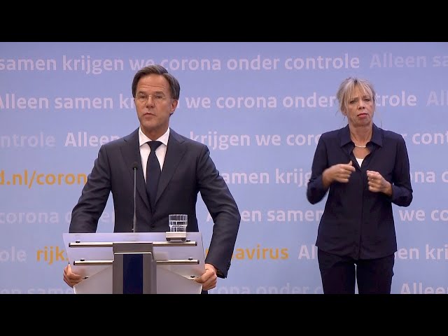 オランダのpersconferentieのビデオ発音