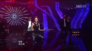 NS Yoonji - Just Dance (NS윤지 - 춤을춰) @ SBS Inkigayo 인기가요 101024