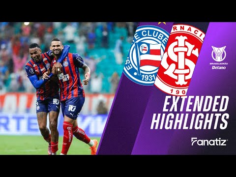Bahia vs Internacional 1-0 | Game Highlights | #Brasileirao2025
