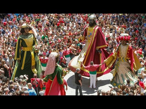 Els Gegants de La Patum de Berga