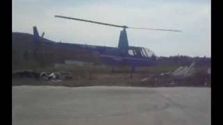 preview picture of video 'R44 takeoff from Steinkjer'